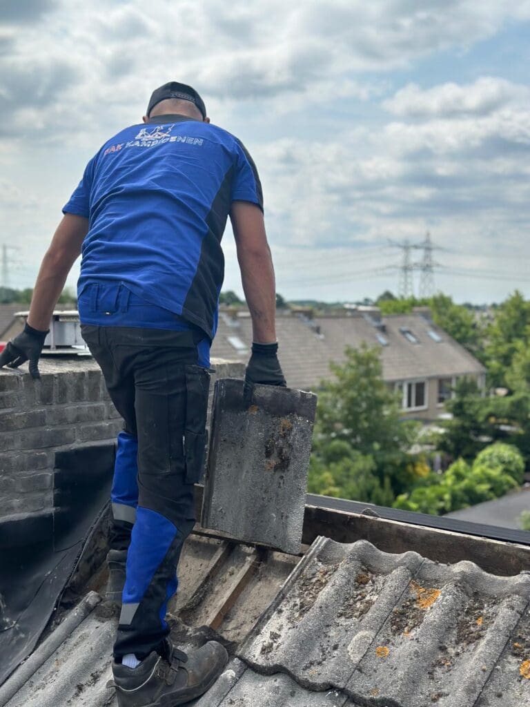 Platte dak renovatie – Bitumen dak volledig vernieuwd