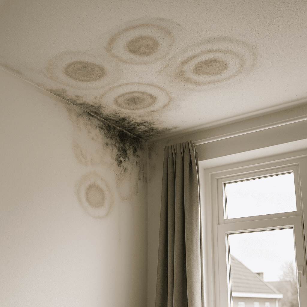 Lekkage bij schoorsteen oplossen